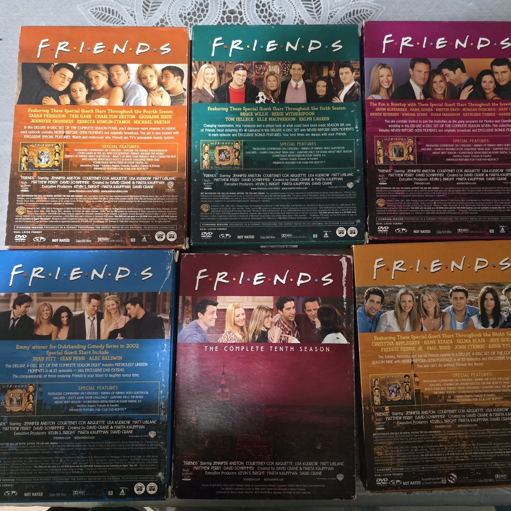 FRIENDS DVD Box Set - Multicolor Collection - Picture 5 of 5